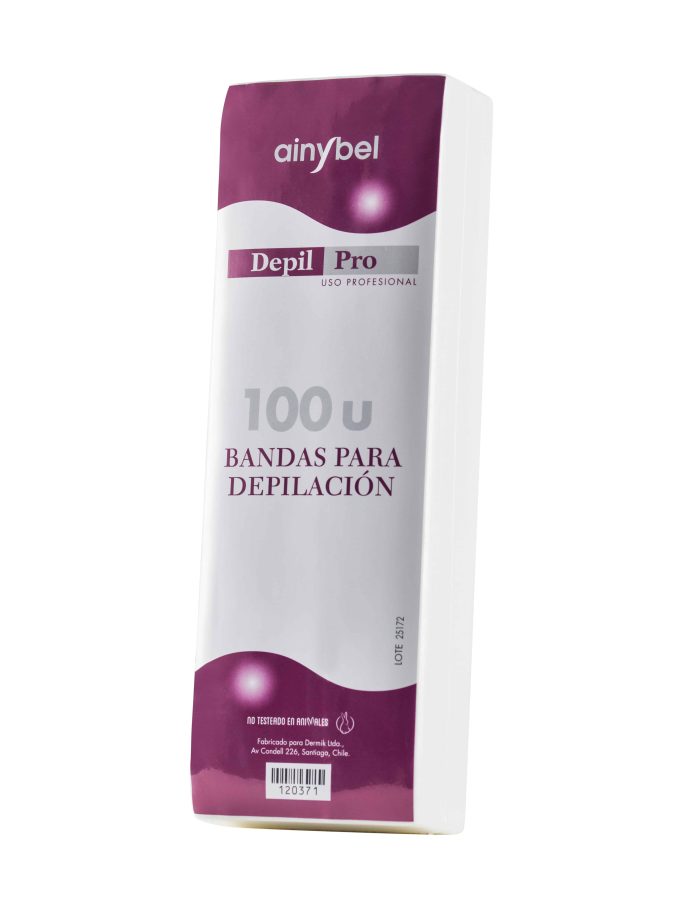Bandas de Depilación 100 u