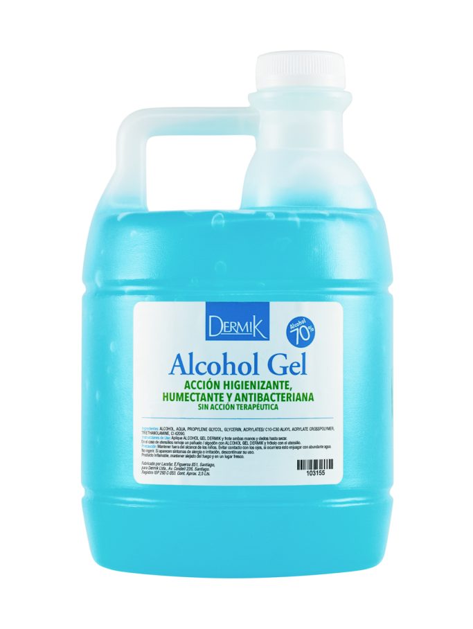 Alcohol Gel 2.5Lt